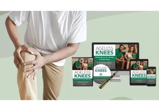 Ageless Knees natural knee pain relief program for stronger, flexible joints